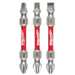 Embouts doubles Shockwave impact DutyMC PH2/SQ2/T25 (3 morceaux)