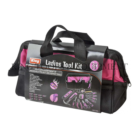 Ens. d'outils rose